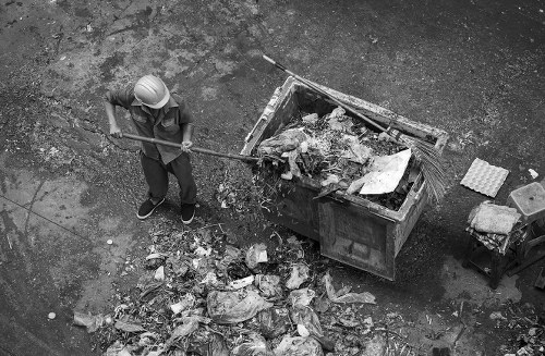 Business waste removal services in Herne Hill office