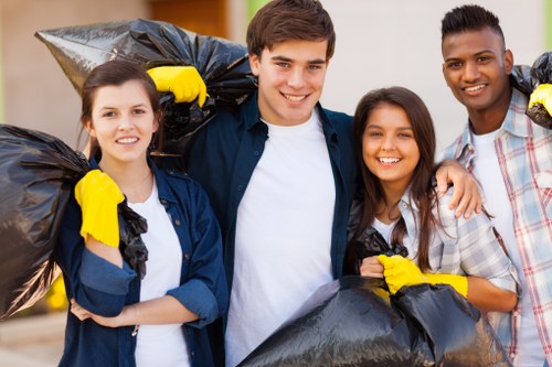 Recycling process for business waste in Herne Hill