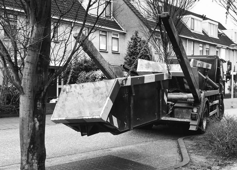 Workers sorting commercial recycling in Herne Hill